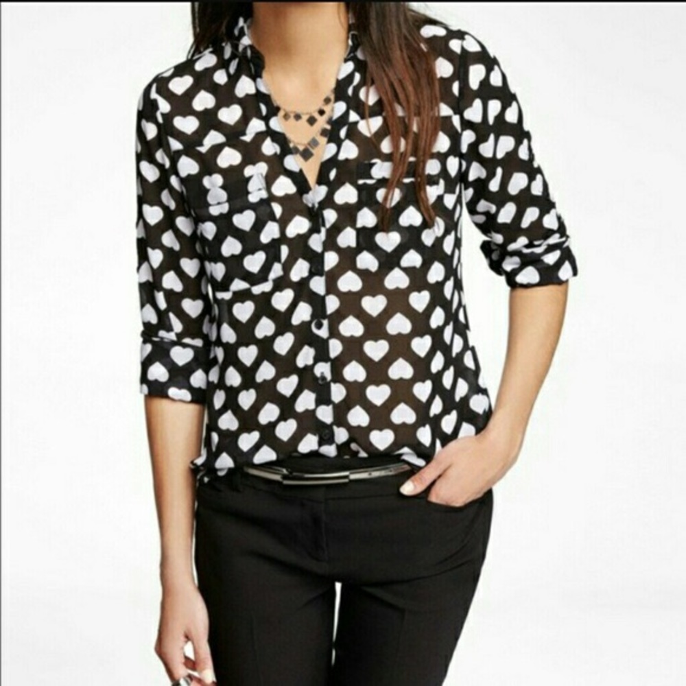 Express Portofino Shirt / Hearts❤